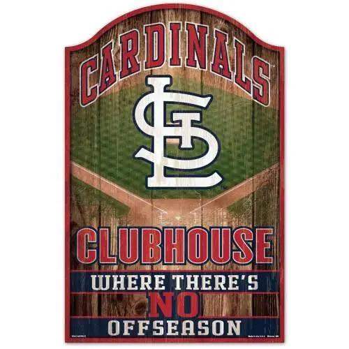  St Louis Cardinals 11x17 Wood Sign Fan Cave Design -  ToylandEU™