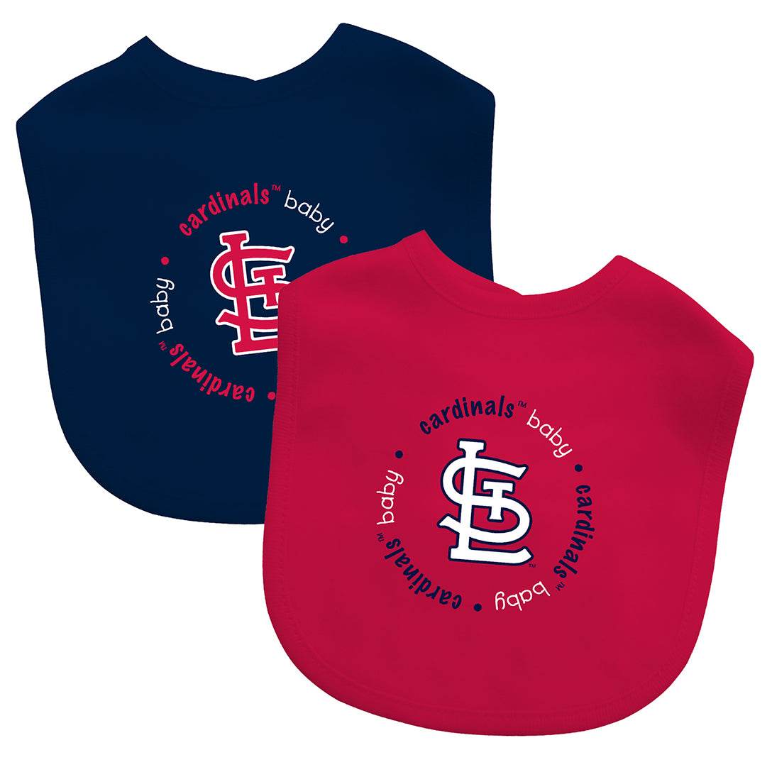 St Louis Cardinals Baby Bibs 2 Pack Officially Licensed - ToylandEU
