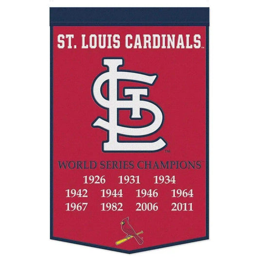  St Louis Cardinals Banner Wool 24x38 Dynasty Champ Design -  ToylandEU™