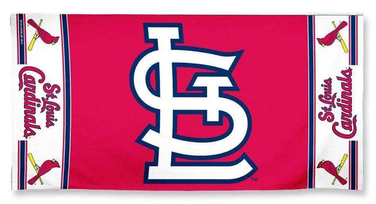  St Louis Cardinals Beach Towel 30x60 Velour Front Cotton -  ToylandEU™