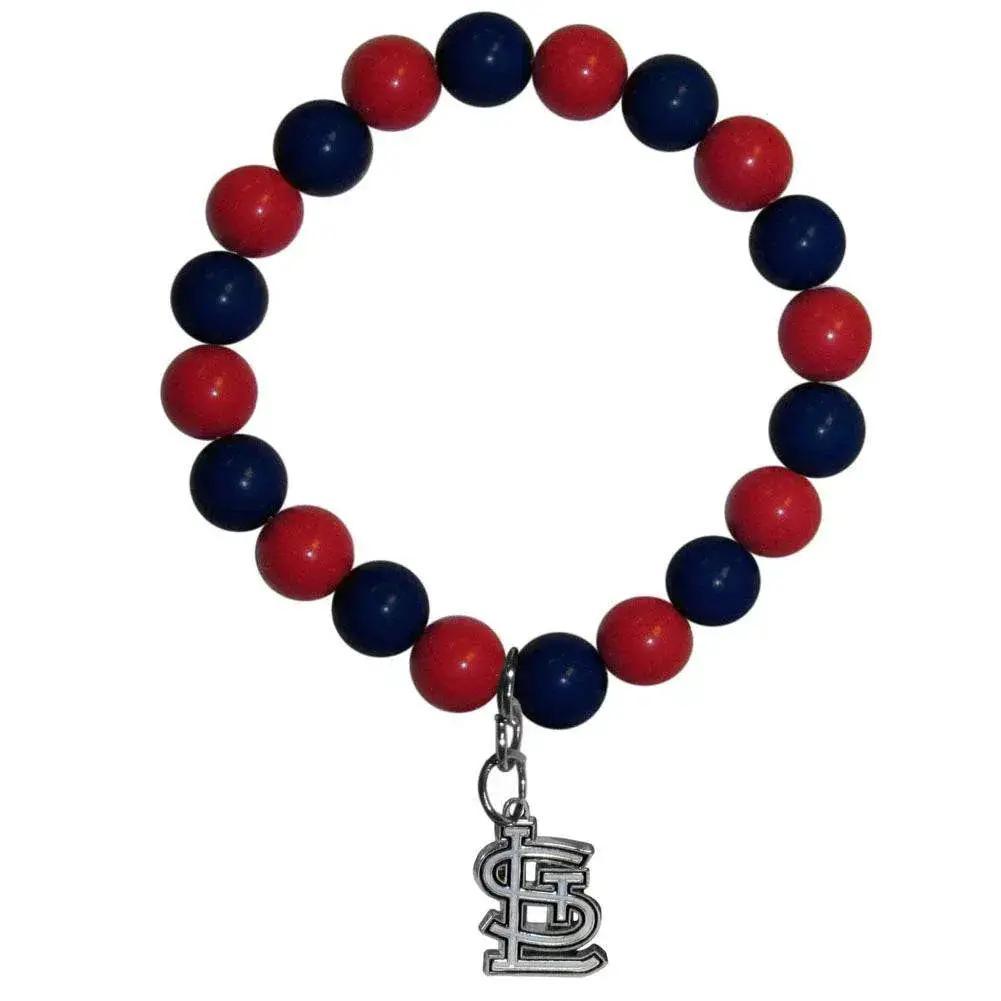  St Louis Cardinals Bead Style Stretch Bracelet Colorful -  ToylandEU™