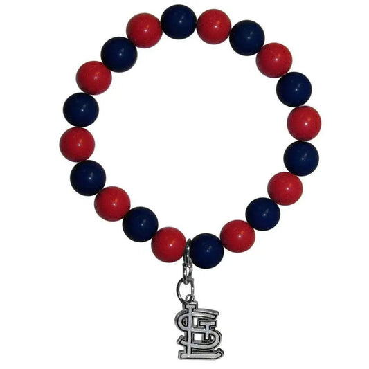  St Louis Cardinals Bead Style Stretch Bracelet Colorful -  ToylandEU™