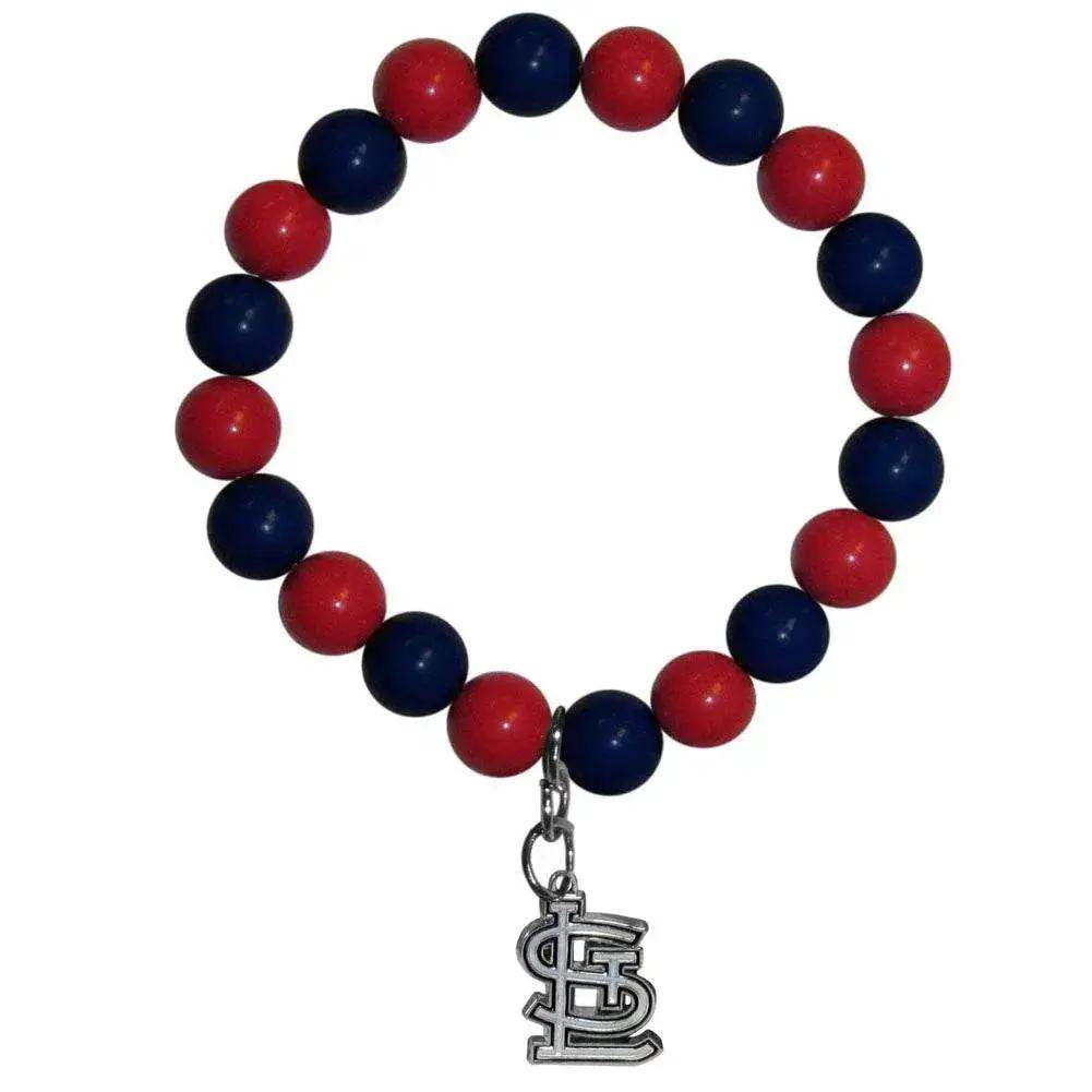  St Louis Cardinals Bead Style Stretch Bracelet Colorful -  ToylandEU™