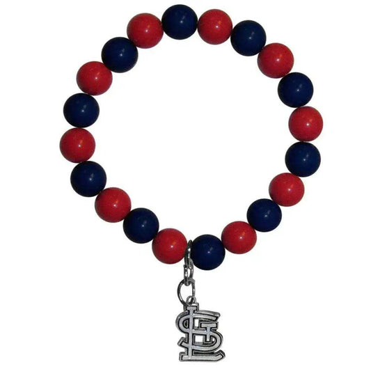  St Louis Cardinals Bead Style Stretch Bracelet Colorful -  ToylandEU™