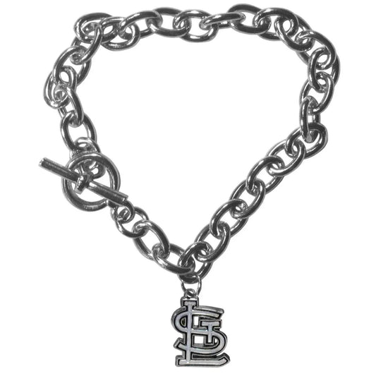 St Louis Cardinals Bracelet Chain Link Style CO Siskiyou -  ToylandEU™