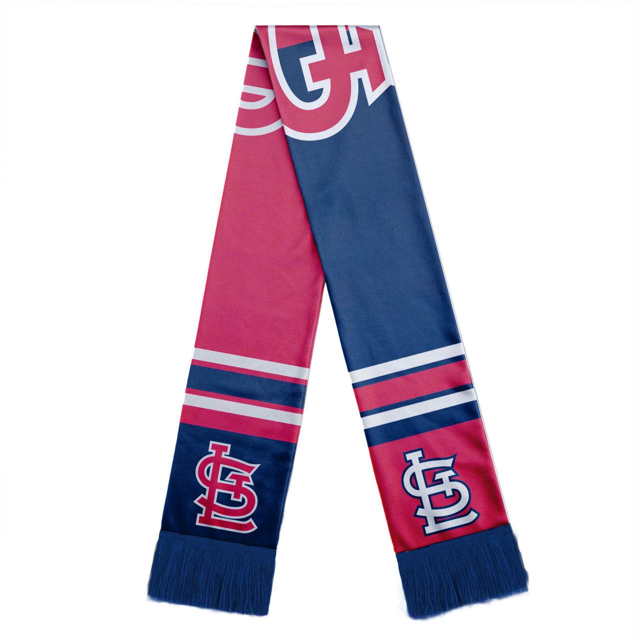 St Louis Cardinals Colorblock Scarf With Big Logo Design - ToylandEU