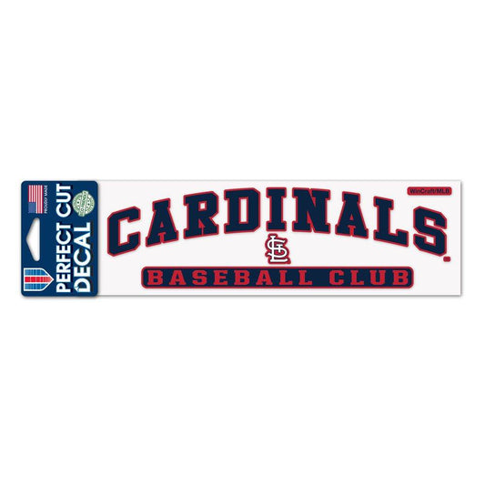 St Louis Cardinals Decal 3x10 Perfect Cut Color Outdoor - ToylandEU