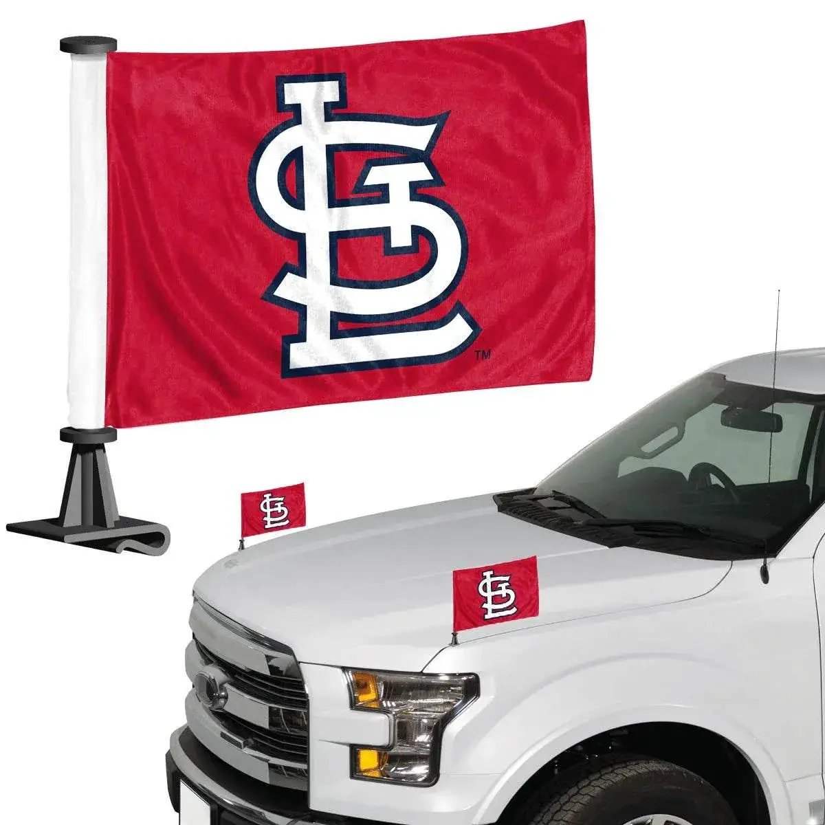 St Louis Cardinals Flag Set 2 Piece Ambassador Style - ToylandEU