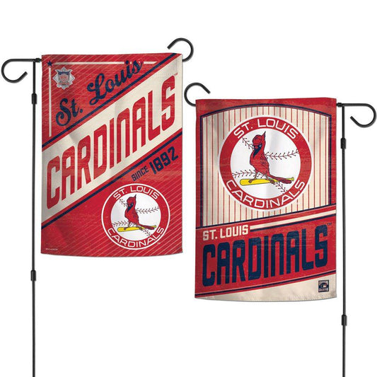 St Louis Cardinals Garden Flag 12x18 Two Sided Cooperstown - ToylandEU