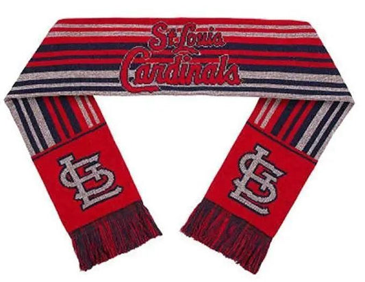  St Louis Cardinals Glitter Stripe Scarf Officially Licensed -  ToylandEU™