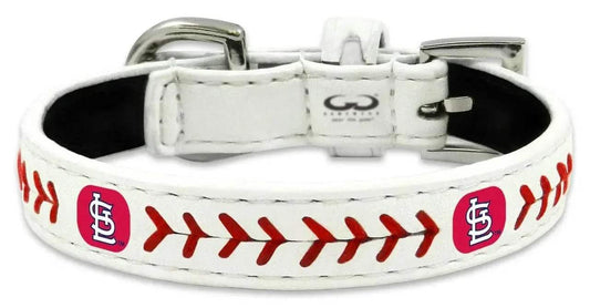  St Louis Cardinals Leather Pet Collar Classic Baseball -  ToylandEU™