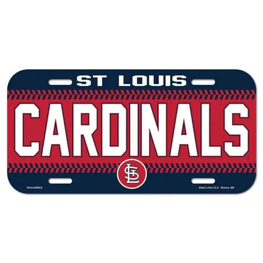  St. Louis Cardinals License Plate Plastic -  ToylandEU™