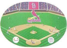  St Louis Cardinals Placemats Set Of 4 Heavy Duty Vinyl -  ToylandEU™