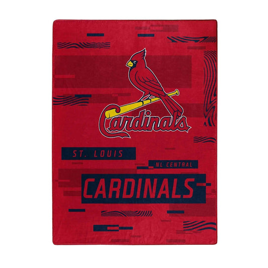  St Louis Cardinals Raschel Throw Blanket 60x80 Soft -  ToylandEU™
