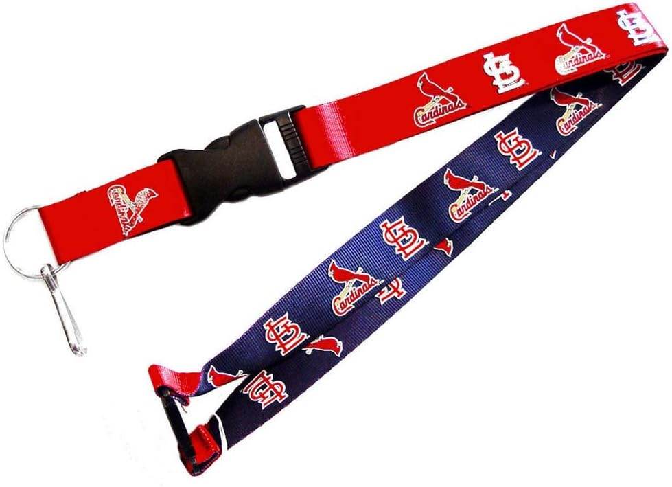 St Louis Cardinals Reversible Lanyard With Breakaway Clip - ToylandEU