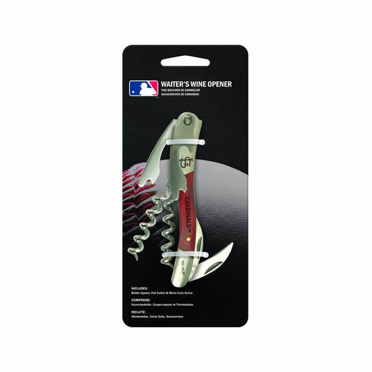 St Louis Cardinals Rosewood Wine Opener With Corkscrew - ToylandEU
