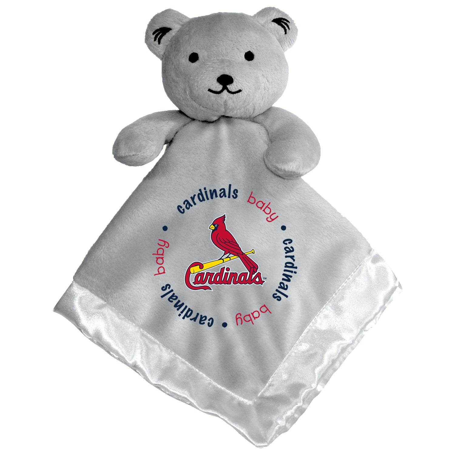 St Louis Cardinals Security Bear Gray Plush Toy Logo - ToylandEU