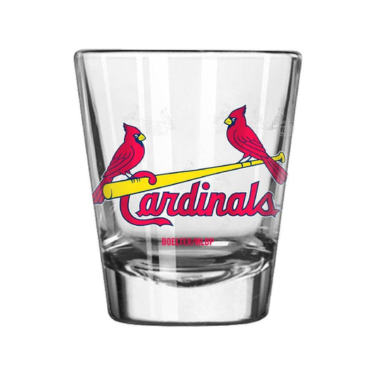 St Louis Cardinals Shot Glass Set Of 2oz Satin Etch Logo - ToylandEU
