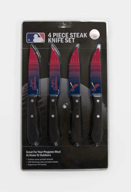  St Louis Cardinals Steak Knife Set 4 Pack Premium Edition -  ToylandEU™