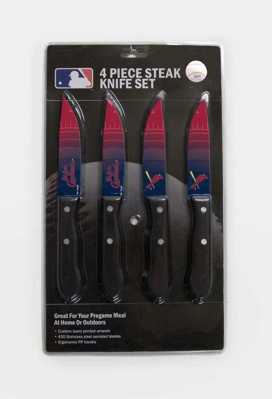  St Louis Cardinals Steak Knife Set 4 Pack Premium Edition -  ToylandEU™