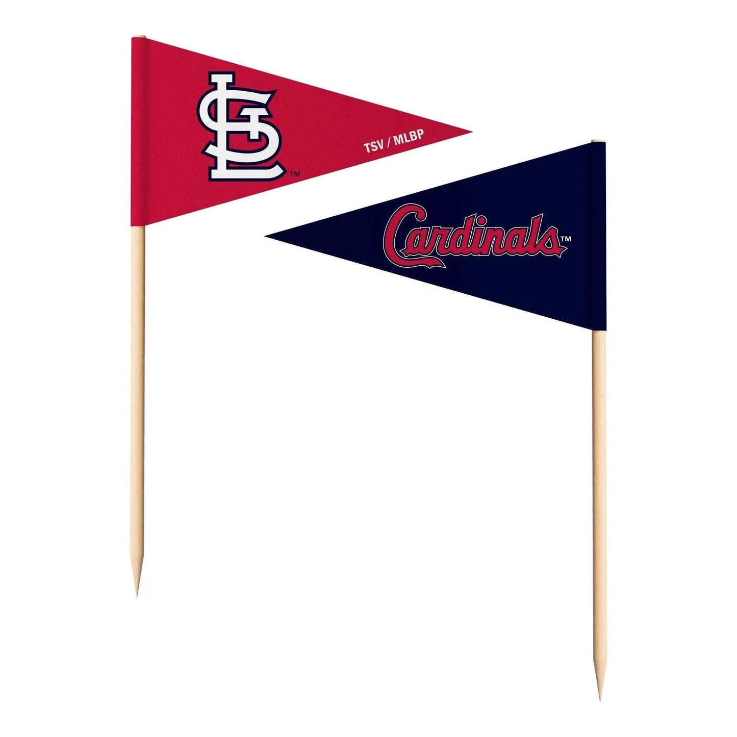  St Louis Cardinals Toothpick Flags Pack Of 36 Food Picks -  ToylandEU™