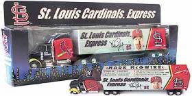 St Louis Cardinals White Rose Tractor Trailer 2000 McGwire - ToylandEU