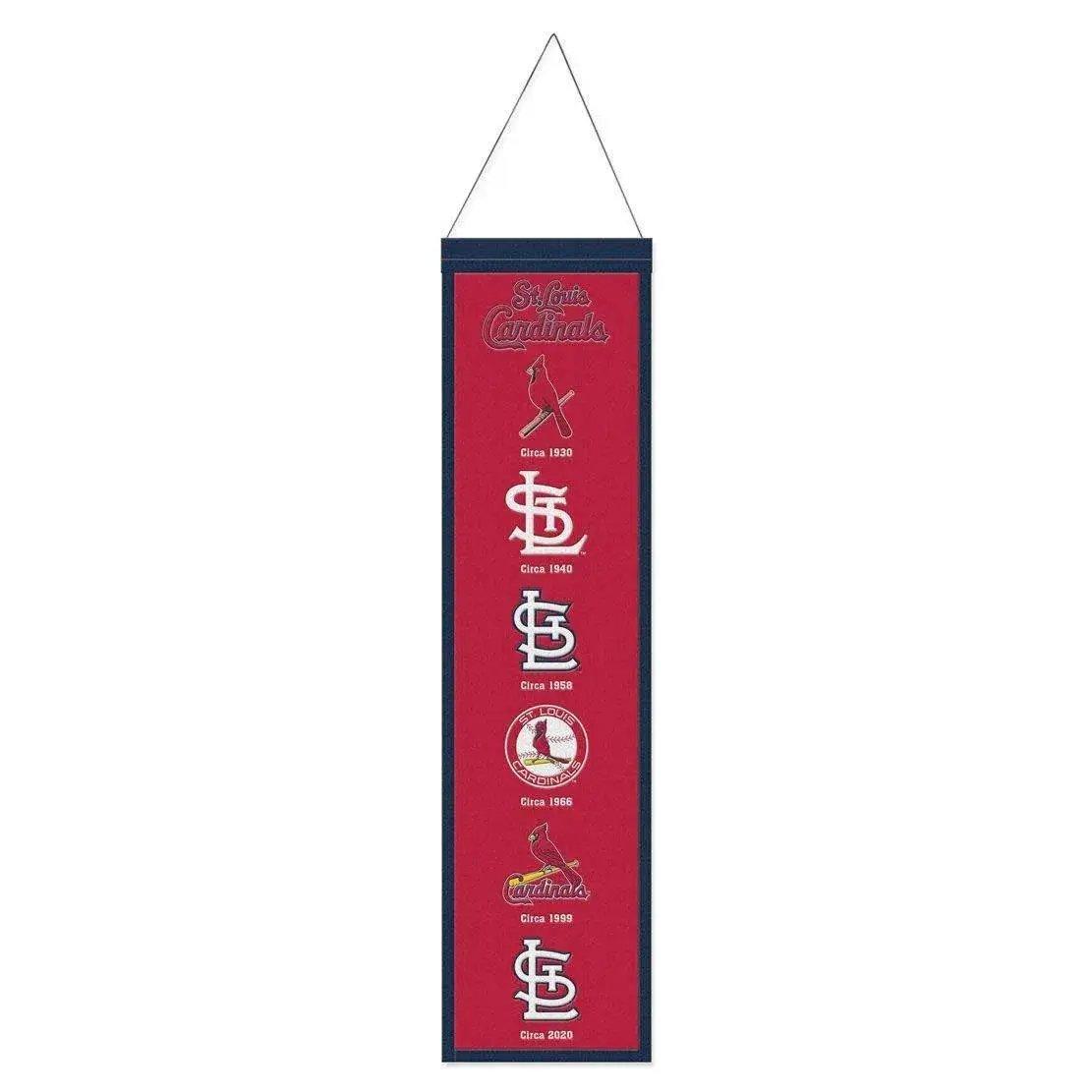  St Louis Cardinals Wool Banner 8x32 Heritage Evolution -  ToylandEU™