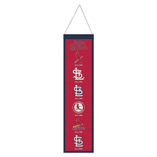  St Louis Cardinals Wool Banner 8x32 Heritage Evolution -  ToylandEU™