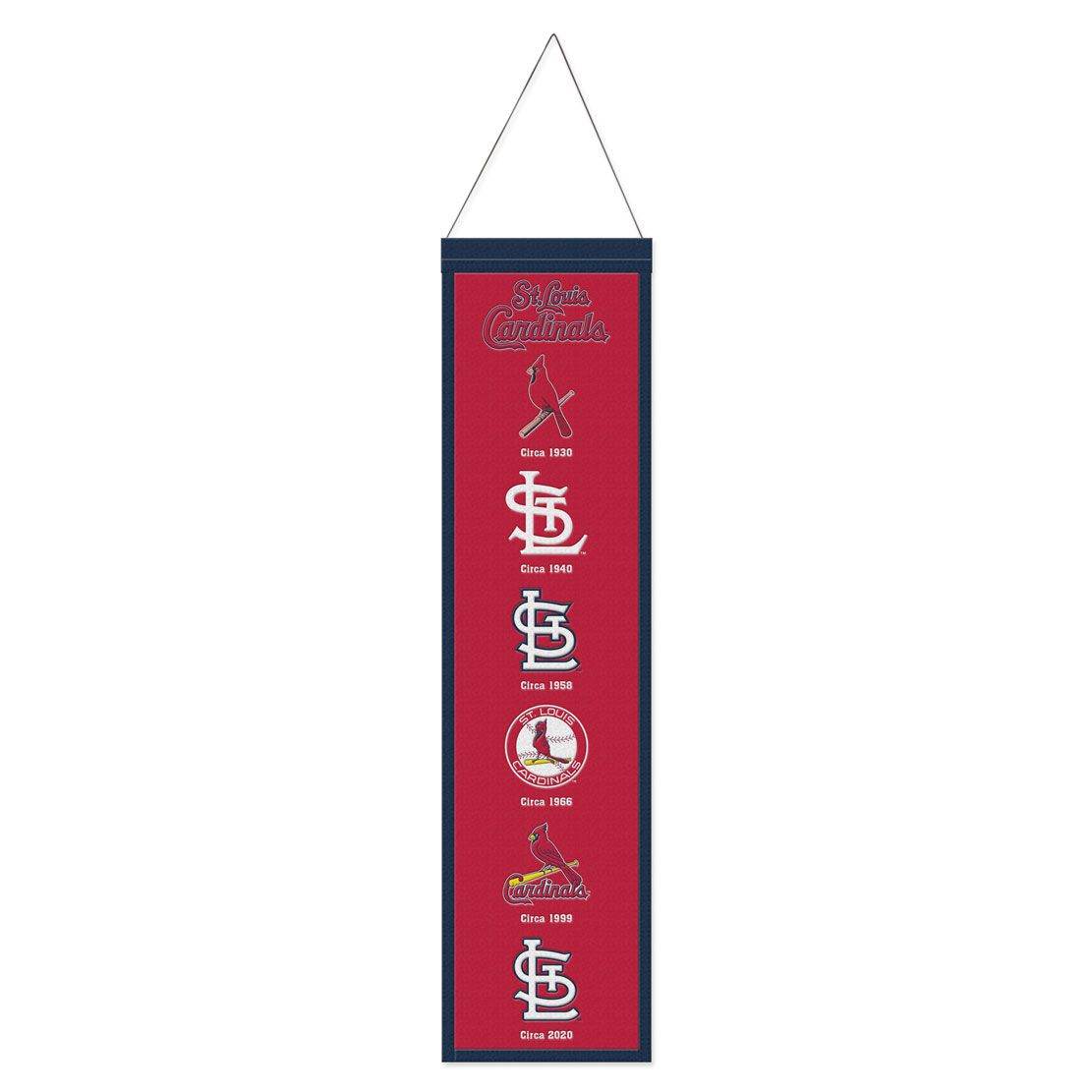 St Louis Cardinals Wool Banner 8x32 Heritage Evolution - ToylandEU
