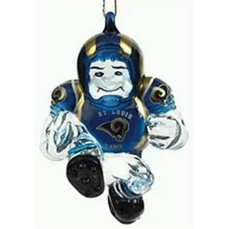  St Louis Rams Crystal Halfback Ornament Official Team Colors -  ToylandEU™