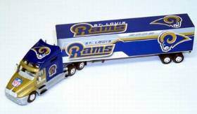 St Louis Rams Fleer Collectibles 2002 Tractor Trailer - ToylandEU