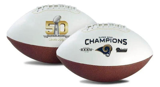  St Louis Rams Full Size Football On The Fifty Championship -  ToylandEU™