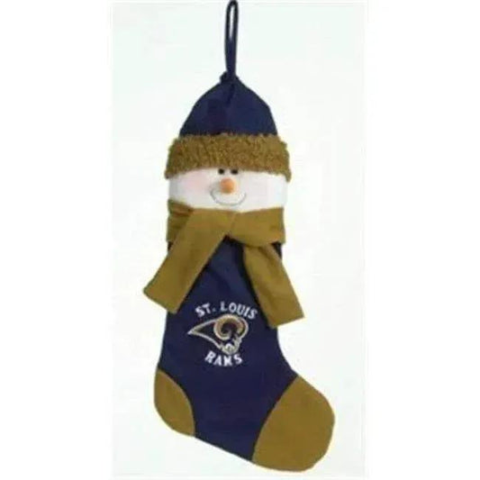  St Louis Rams Snowman Stocking 22 Inch NFL Fleece Felt -  ToylandEU™
