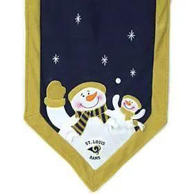 St Louis Rams Table Runner 72x15 Snowman Throwback Edition -  ToylandEU™