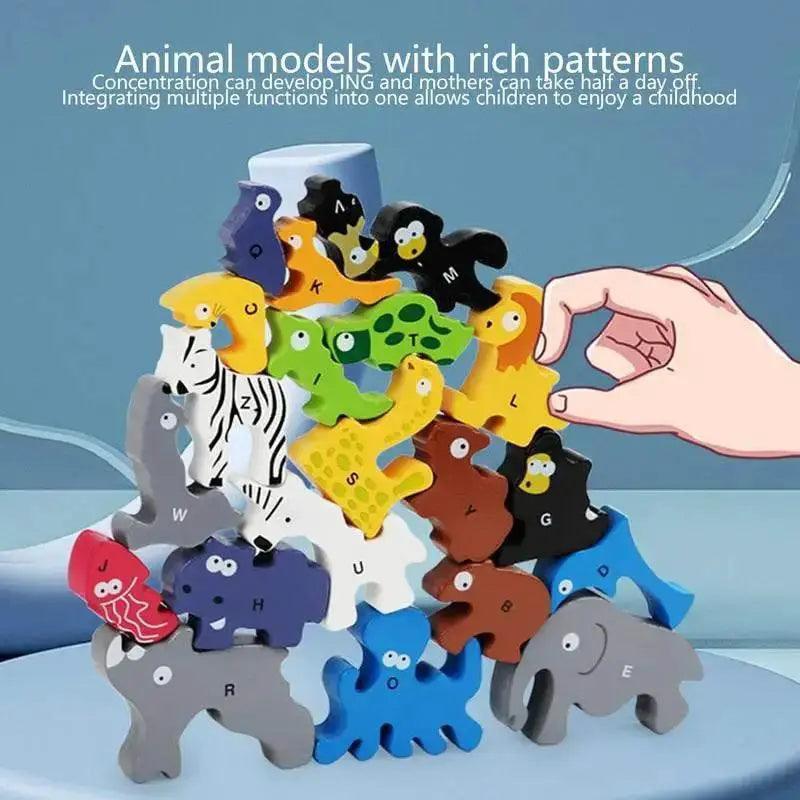  Fun And Educational Montessori Stacking Puzzle Wooden Toy -  ToylandEU™