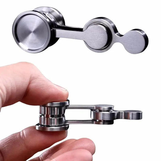  Stainless Steel Foldable Fidget Spinner Anti Anxiety -  ToylandEU™