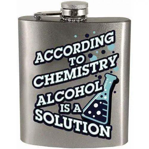  Stainless Steel Hip Flask 7oz Durable Science Gift -  ToylandEU™