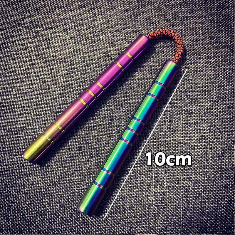  Stainless Steel Nunchuck Fidget Toy EDC Anti Stress -  ToylandEU™