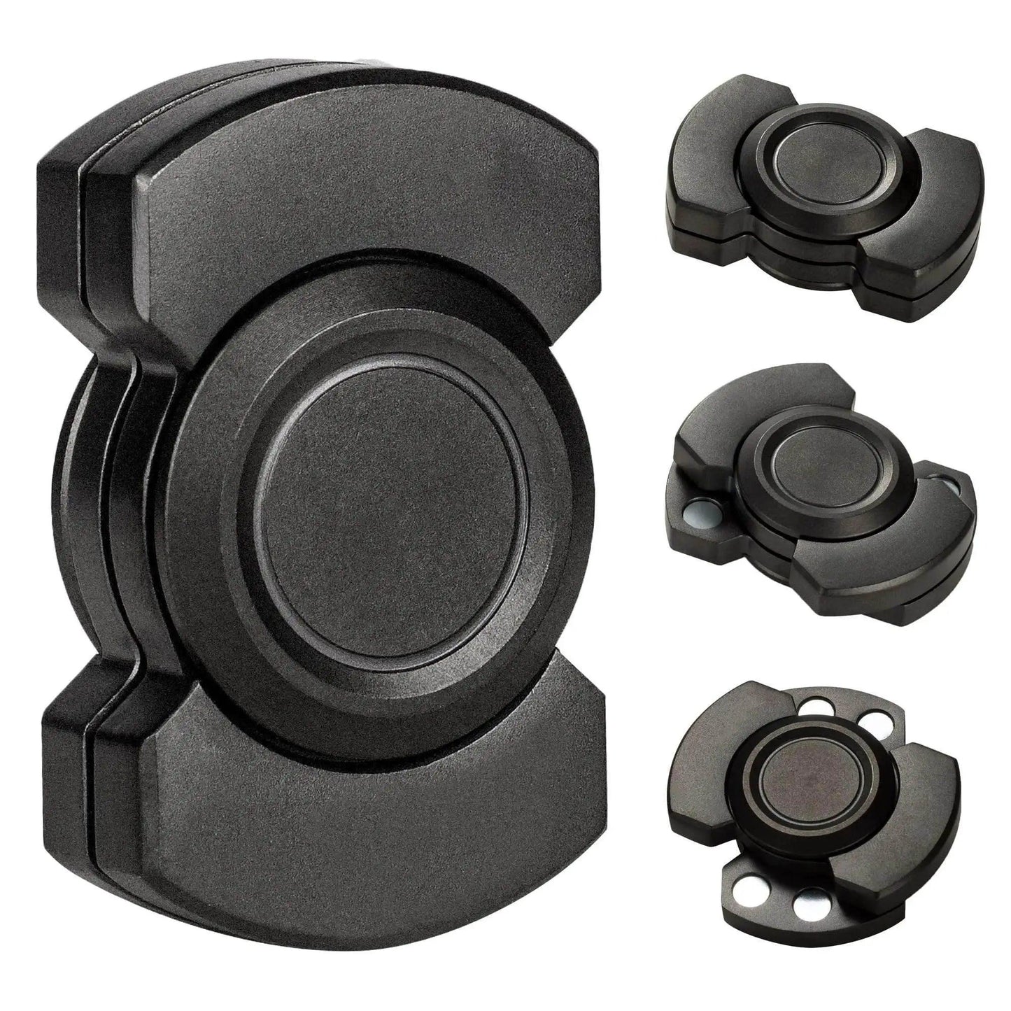  Stainless Steels 3 in 1 Fidget Spinner and Slider Combo with Click Button Metal Toy for Adult Stress Relief -  ToylandEU™