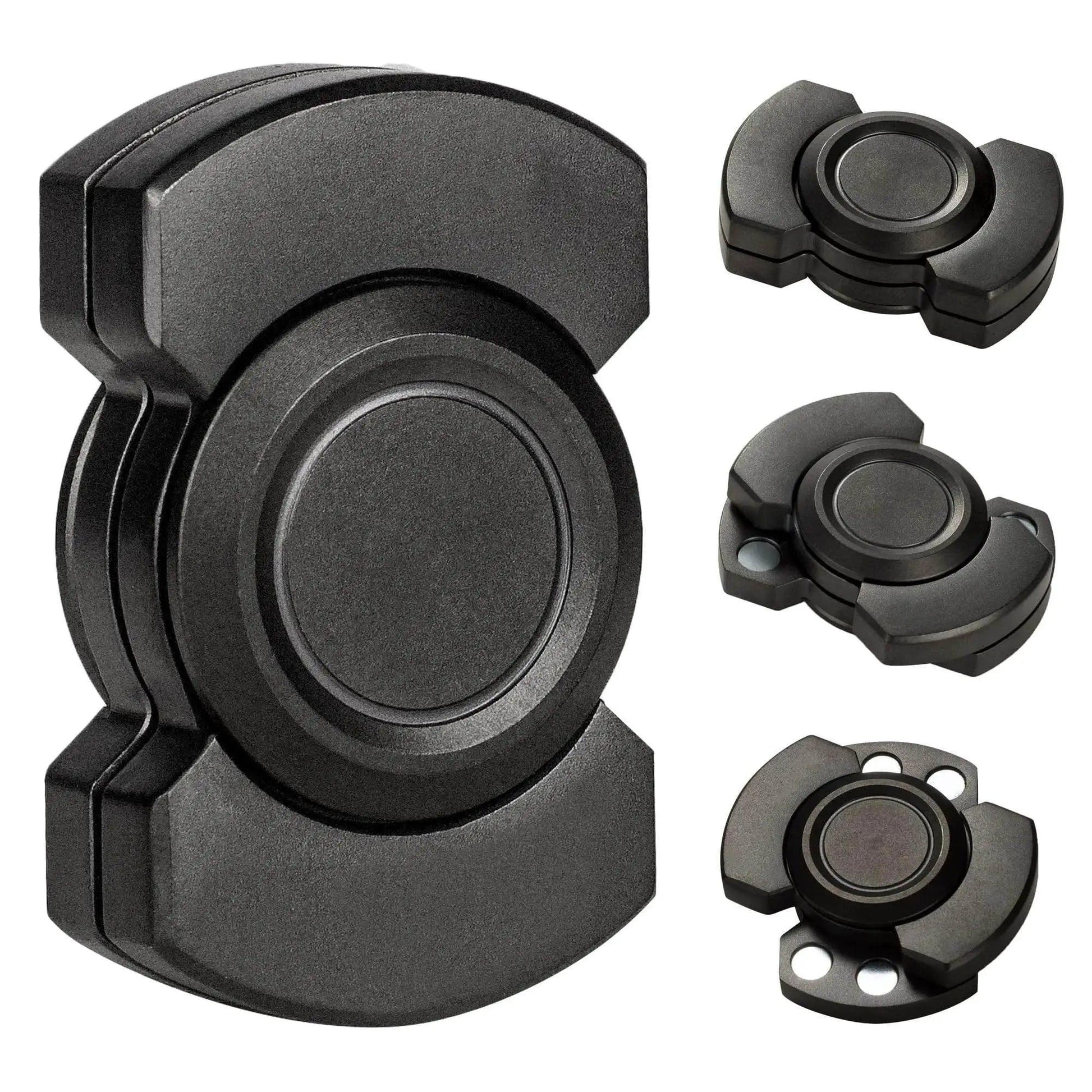  Stainless Steels 3 in 1 Fidget Spinner and Slider Combo with Click Button Metal Toy for Adult Stress Relief -  ToylandEU™