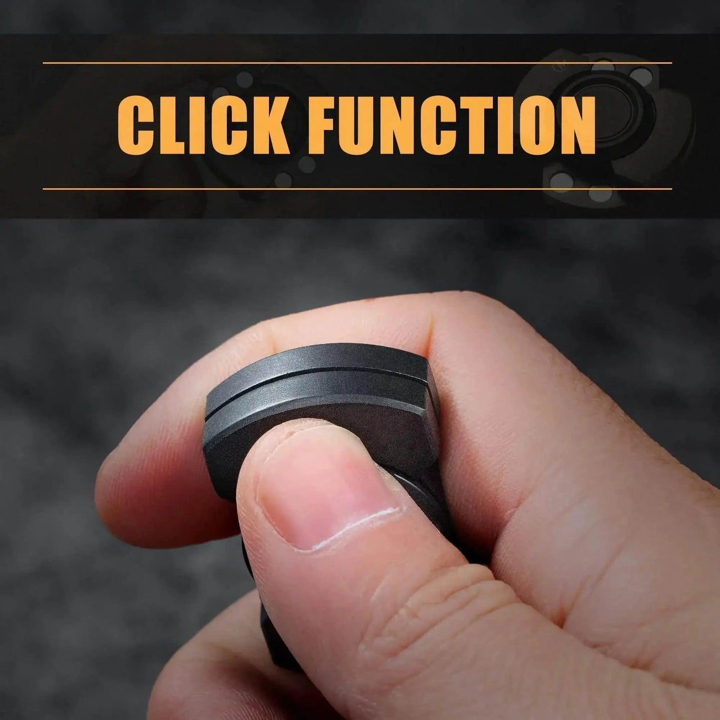  Stainless Steels 3 in 1 Fidget Spinner and Slider Combo with Click Button Metal Toy for Adult Stress Relief -  ToylandEU™