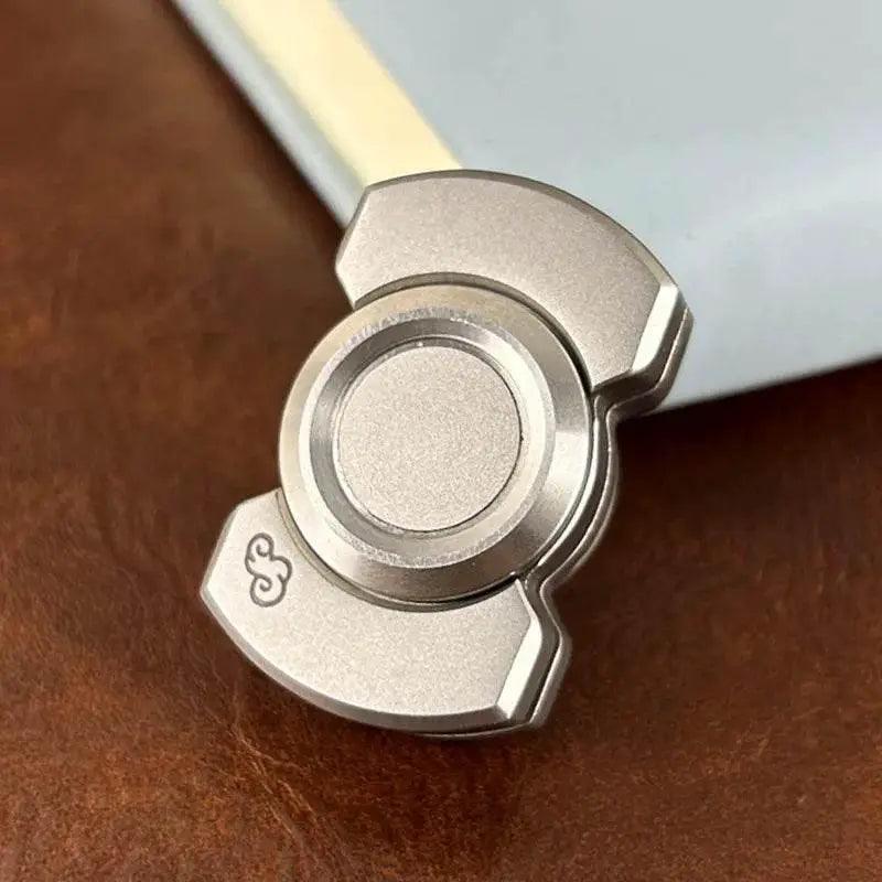  Stainless Steels 3 in 1 Fidget Spinner and Slider Combo with Click Button Metal Toy for Adult Stress Relief -  ToylandEU™