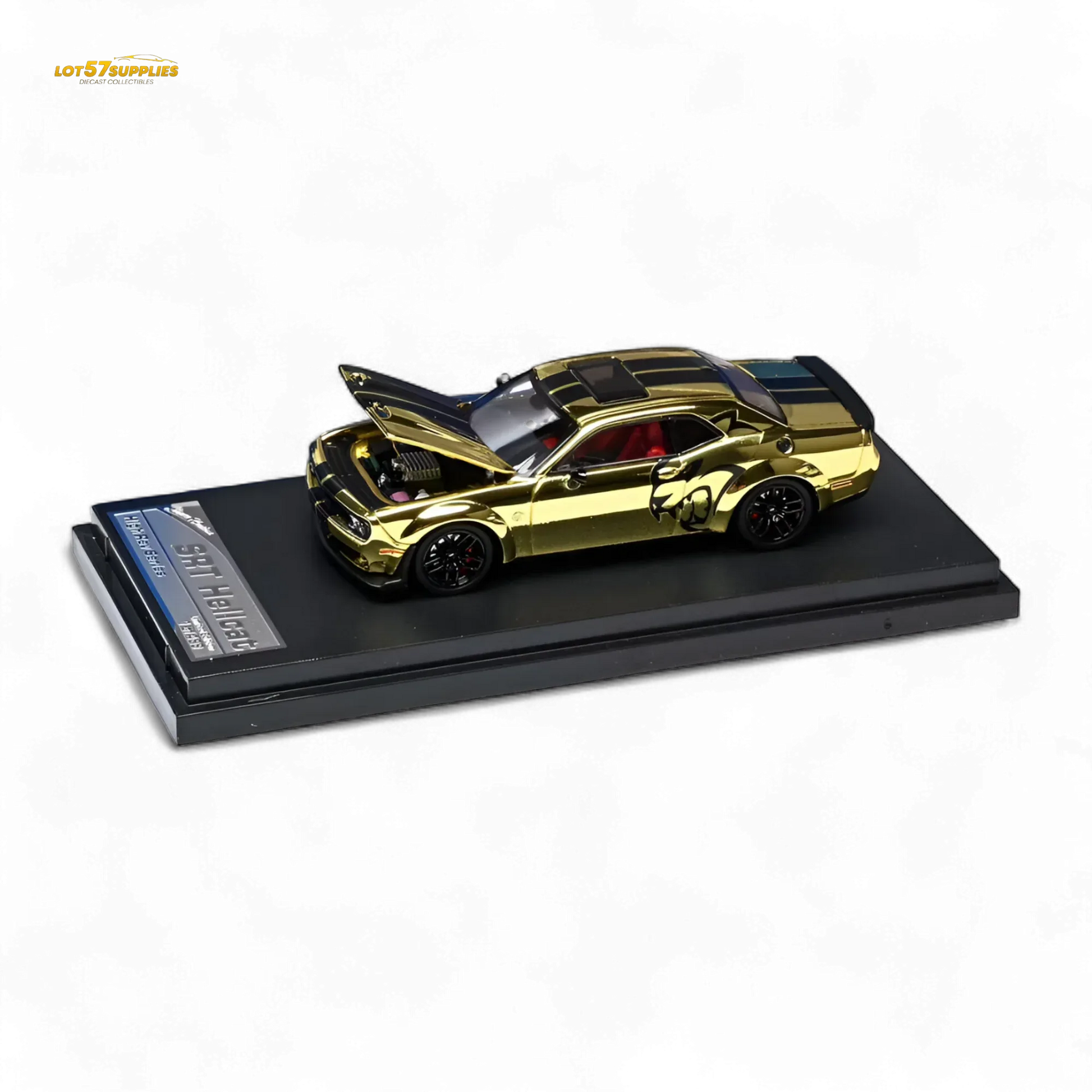 (Pre-Order) Stance Hunters Dodge Challenger SRT Hellcat Gold 1:64 - ToylandEU