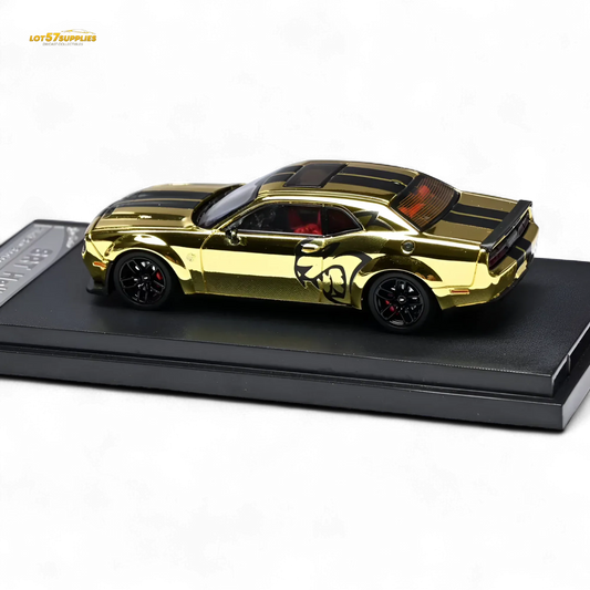  Dodge Challenger SRT Hellcat Diecast 1:64 Gold -  ToylandEU™