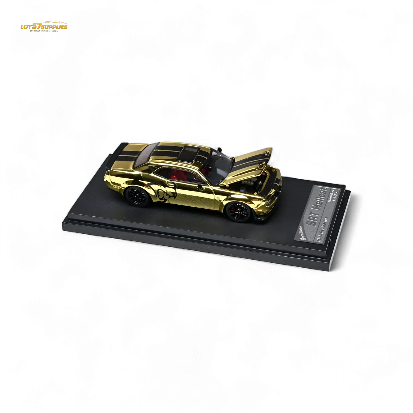 (Pre-Order) Stance Hunters Dodge Challenger SRT Hellcat Gold 1:64 - ToylandEU
