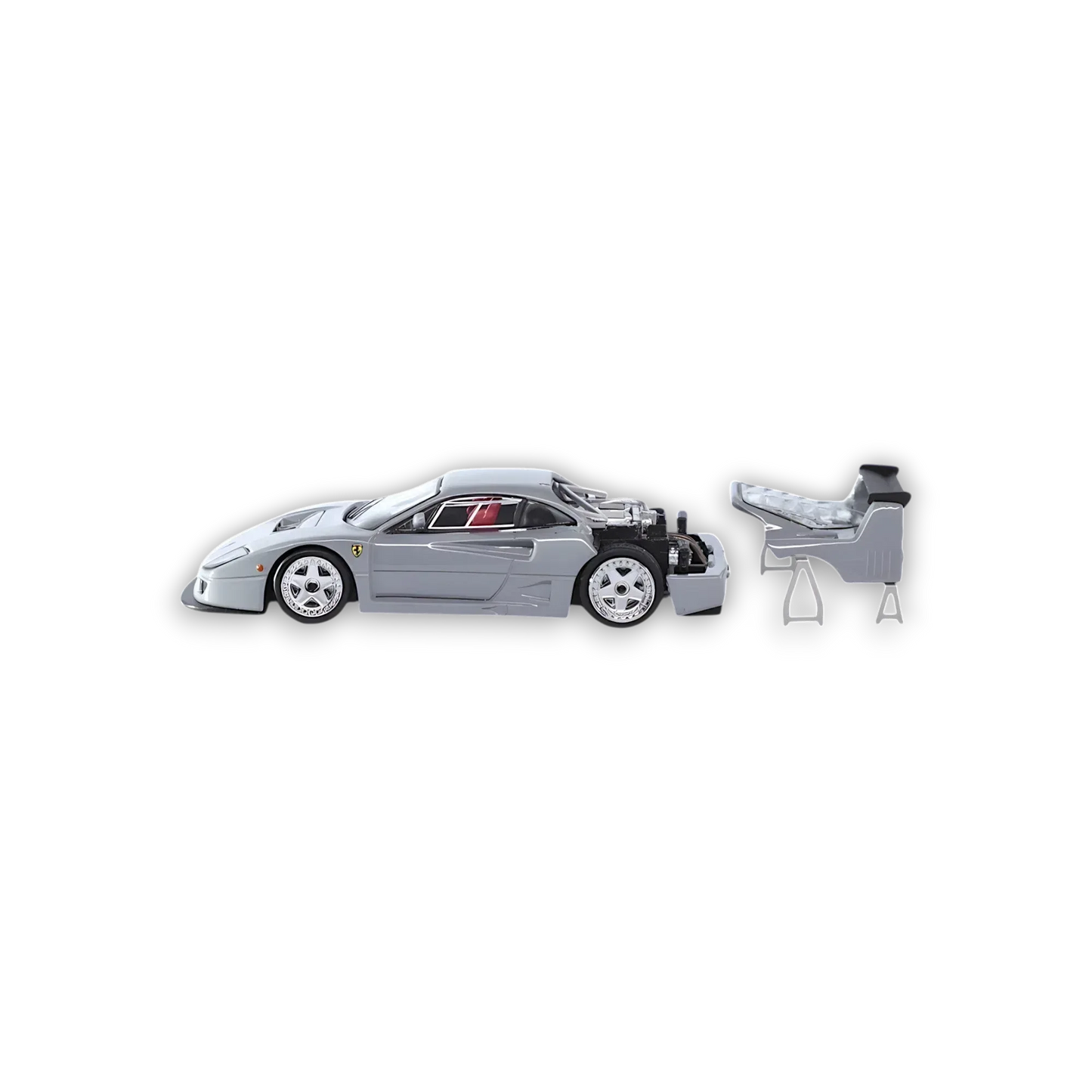 Stance Hunters Ferrari F40 LM Chalk Grey 1:64 - ToylandEU