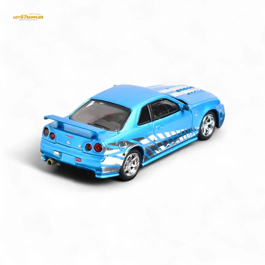  Skyline GT R34 Diecast Limited Edition 888 Pieces -  ToylandEU™