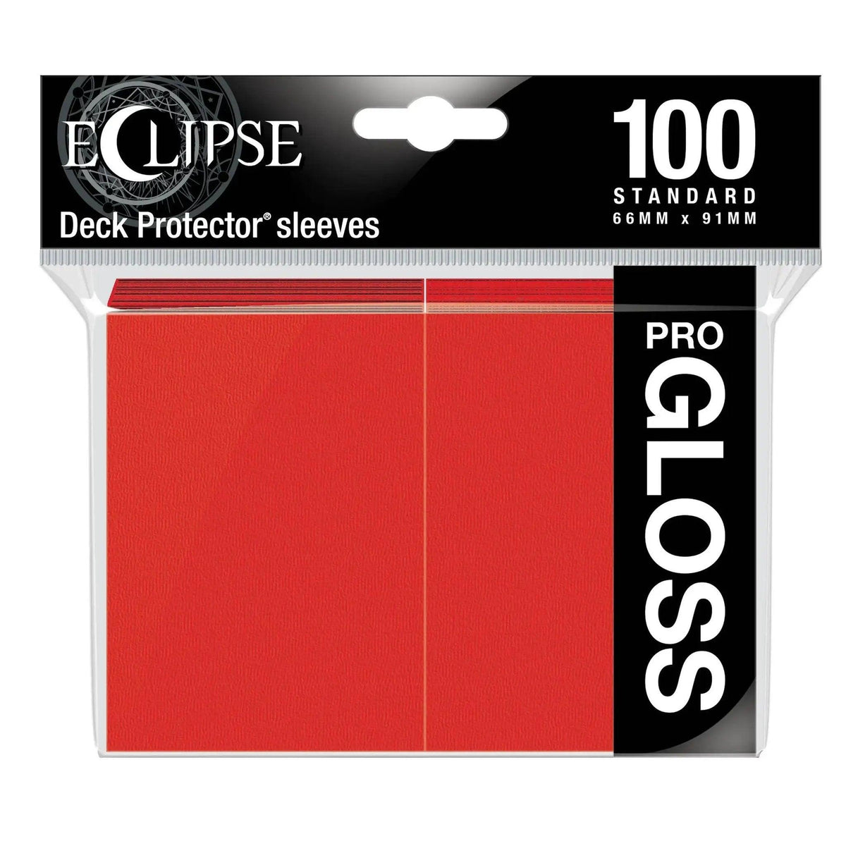  Eclipse Gloss Standard Sleeves Apple Red 100 Pack Ultra Pro -  ToylandEU™
