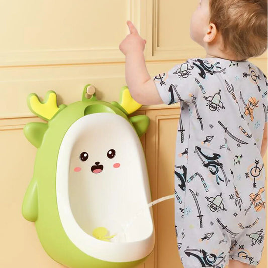 Standing Dinosaur Potty Urinal Trainer For Boys With Aiming Target - ToylandEU