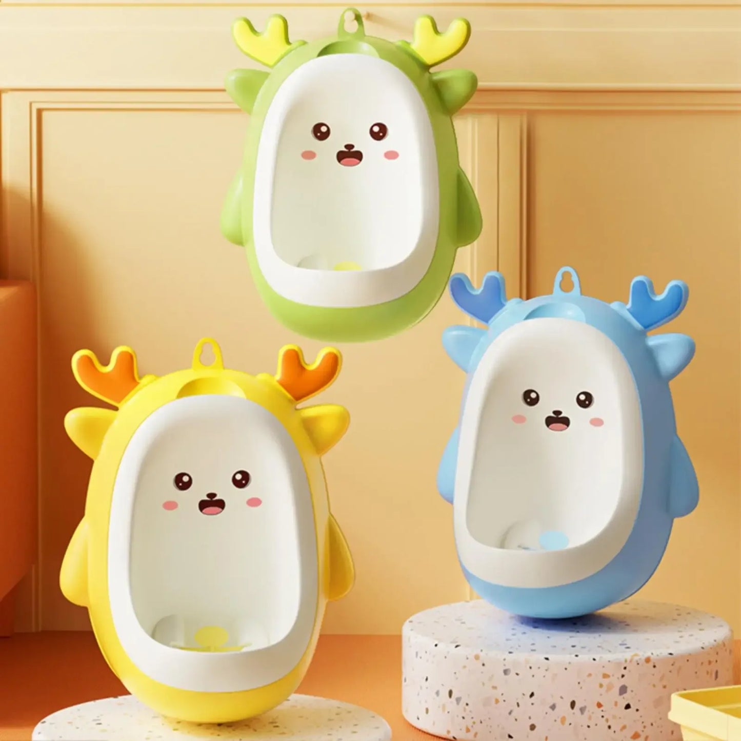 Standing Dinosaur Potty Urinal Trainer For Boys With Aiming Target - ToylandEU